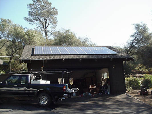 Slide image 14 roof mounted solar panels