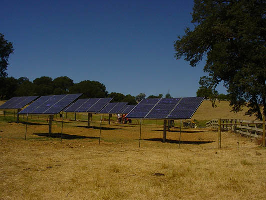 Slide image 12c pole mounted solar panels