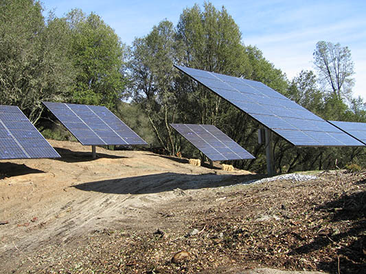 Slide image 12d pole mounted solar panels