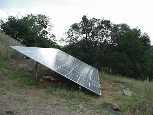 Slide image 13 ground mounted solar panels