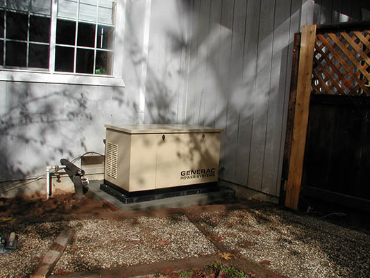 Slide image 9c installed residential generator